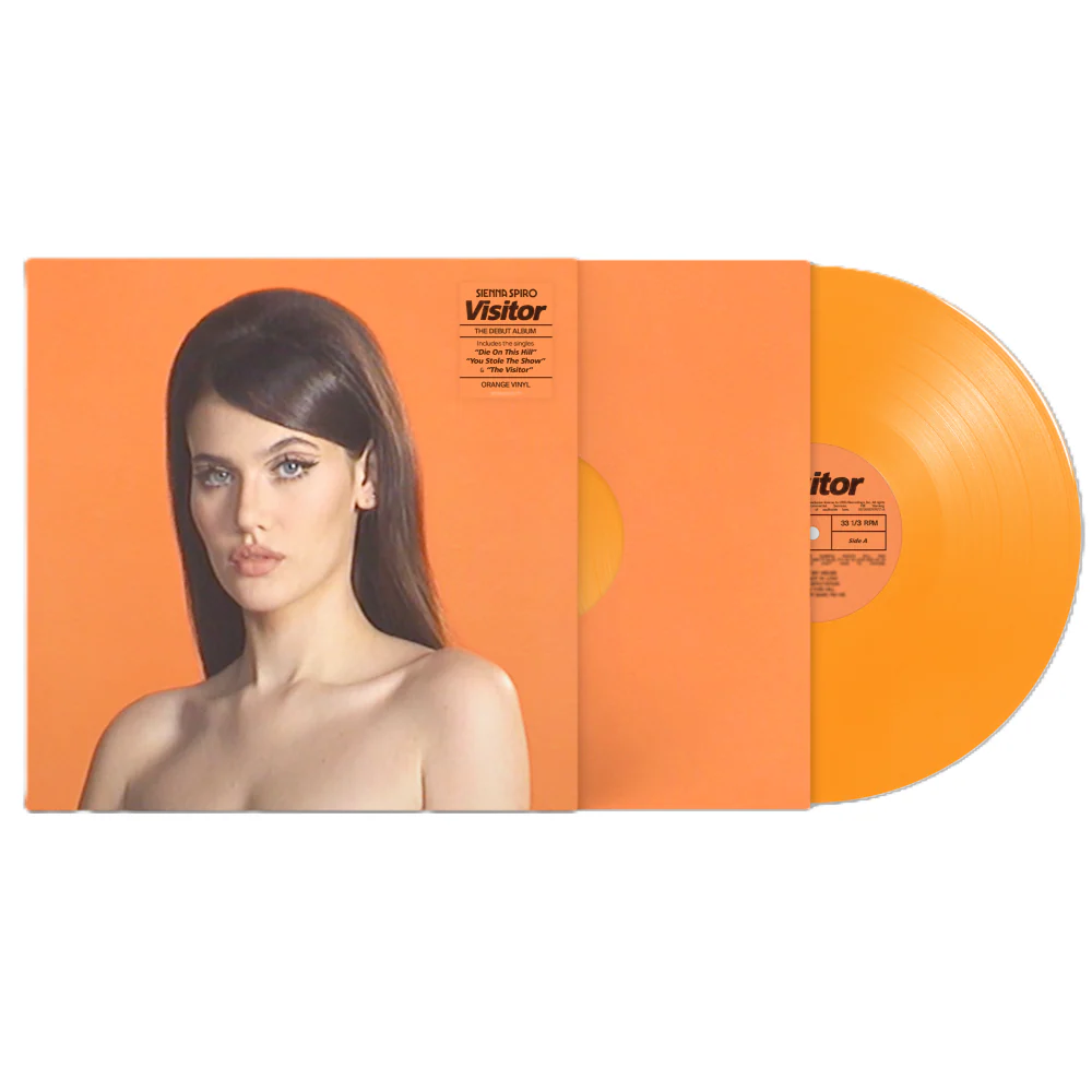 Sienna Spiro Visitor Vinyl LP Orange Colour Due Out 03/07/26