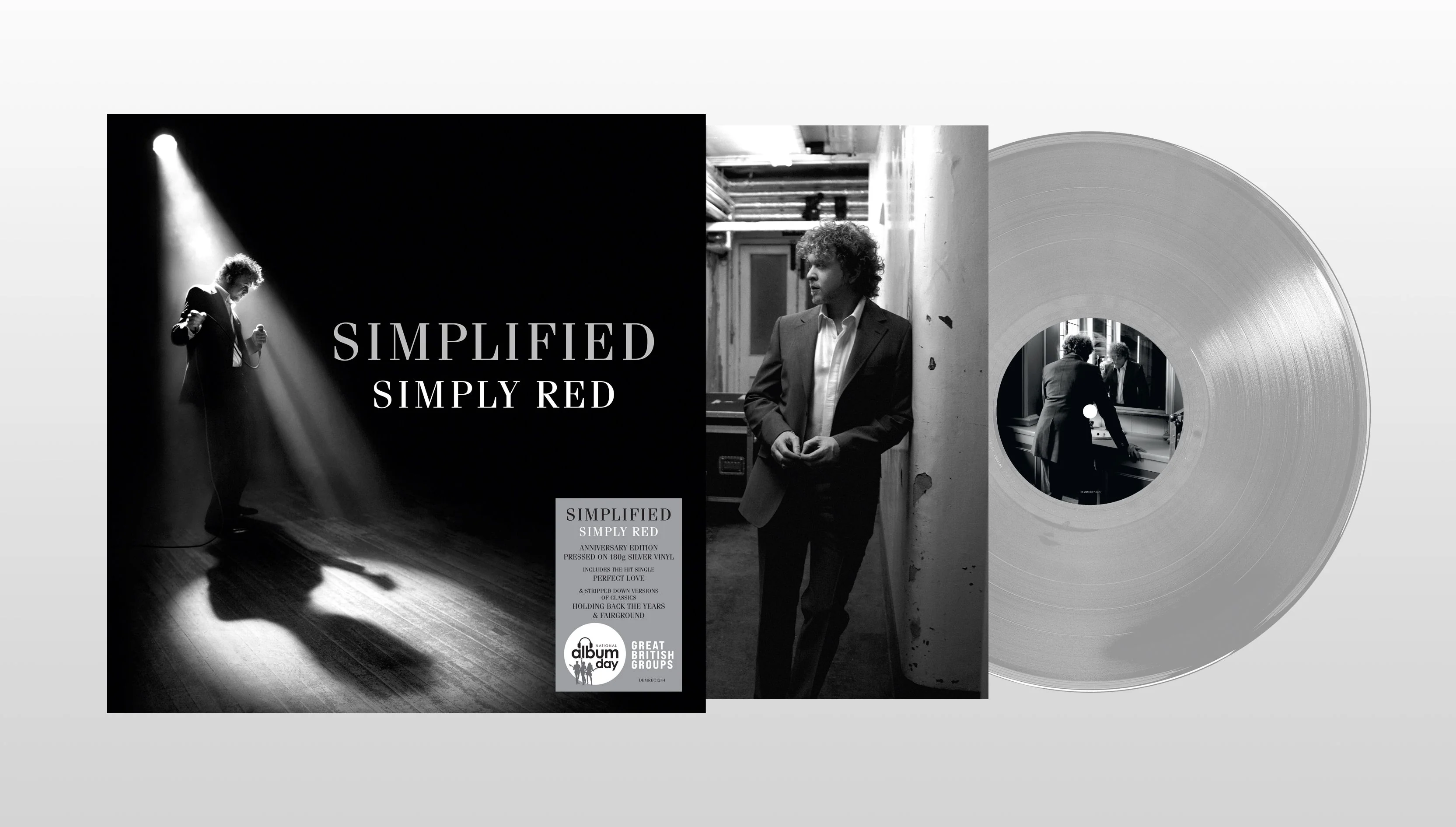 Simply Red Simplified Silver Colour National Album Day 2024 - Image 2