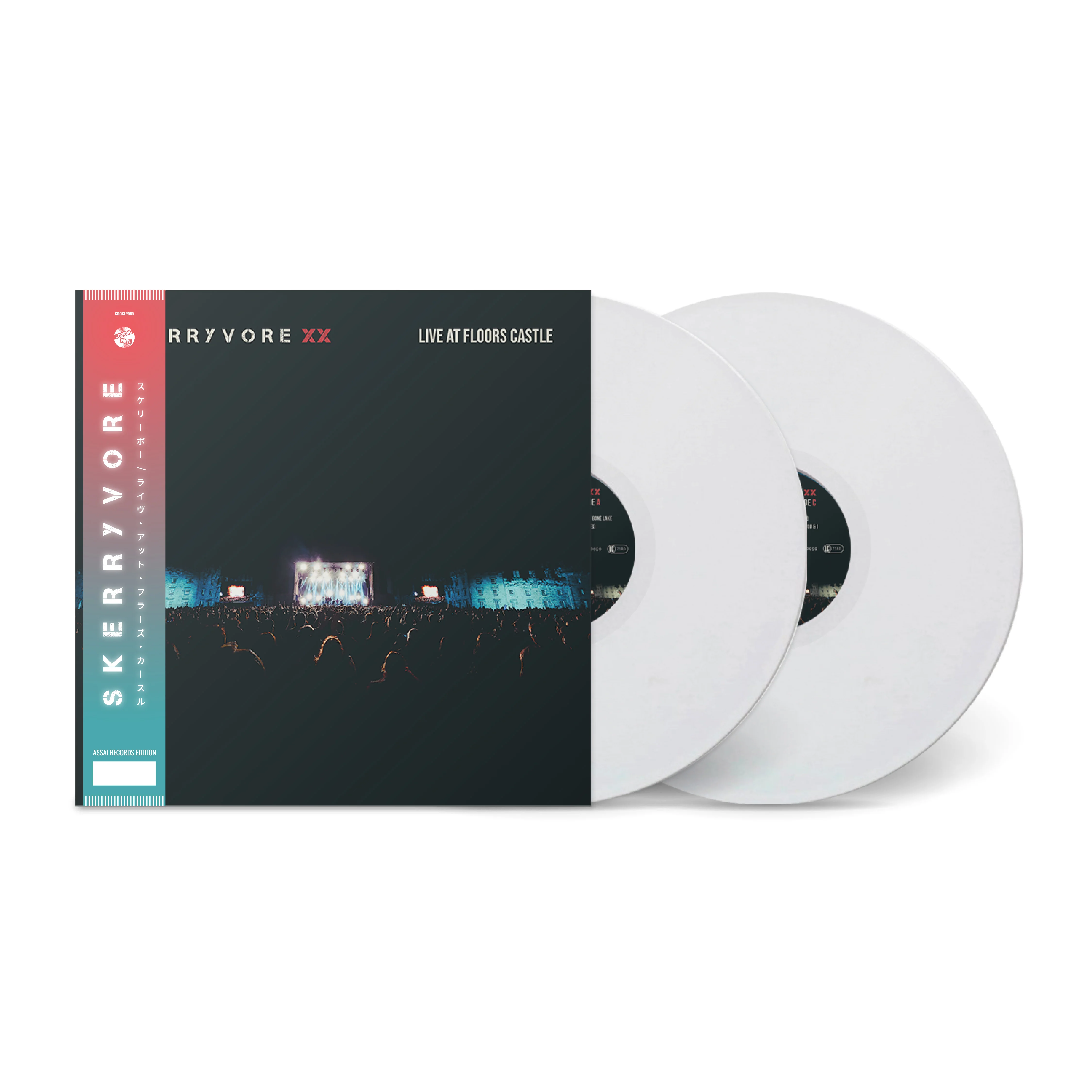 Skerryvore Skerryvore XX - Live at Floors Castle Vinyl LP Signed Assai Obi Edition White Colour 2026 - Image 2