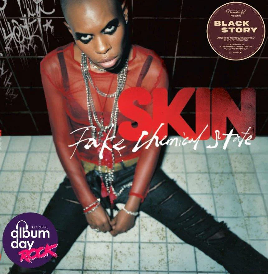 SKIN Fake Chemical State Vinyl LP Red & Black Splatter Colour NAD 2025
