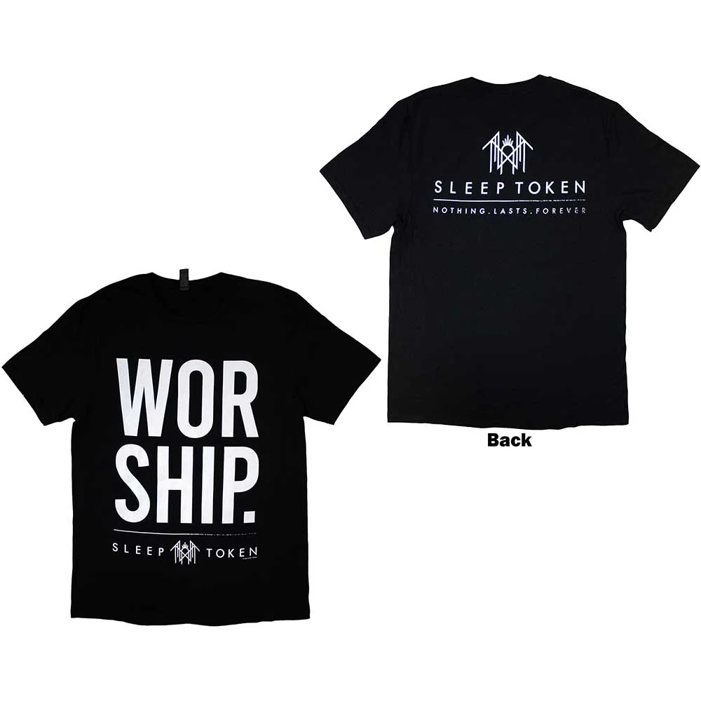 Sleep Token Worship Black XX-Large T-Shirt - Image 3
