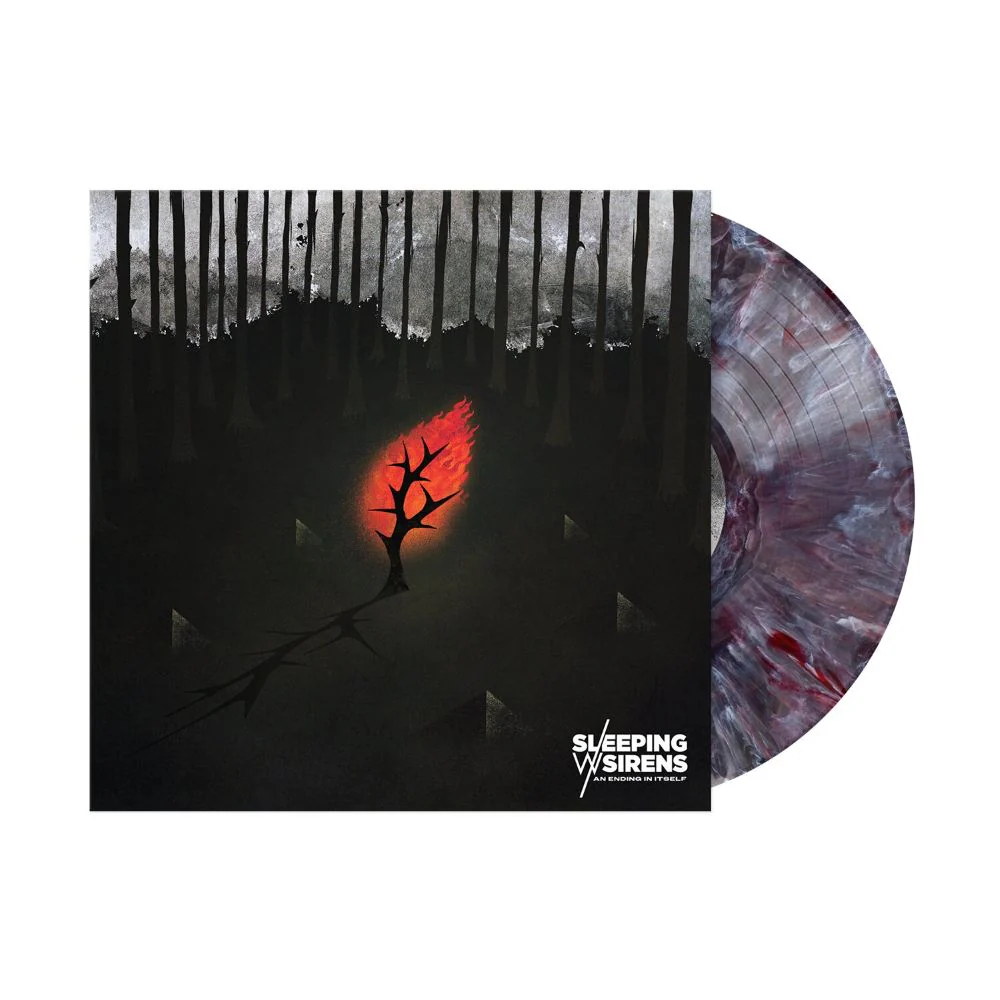 Sleeping With Sirens An Ending In Itself Vinyl LP Black, White & Red Swirl Colour Due Out 03/07/26