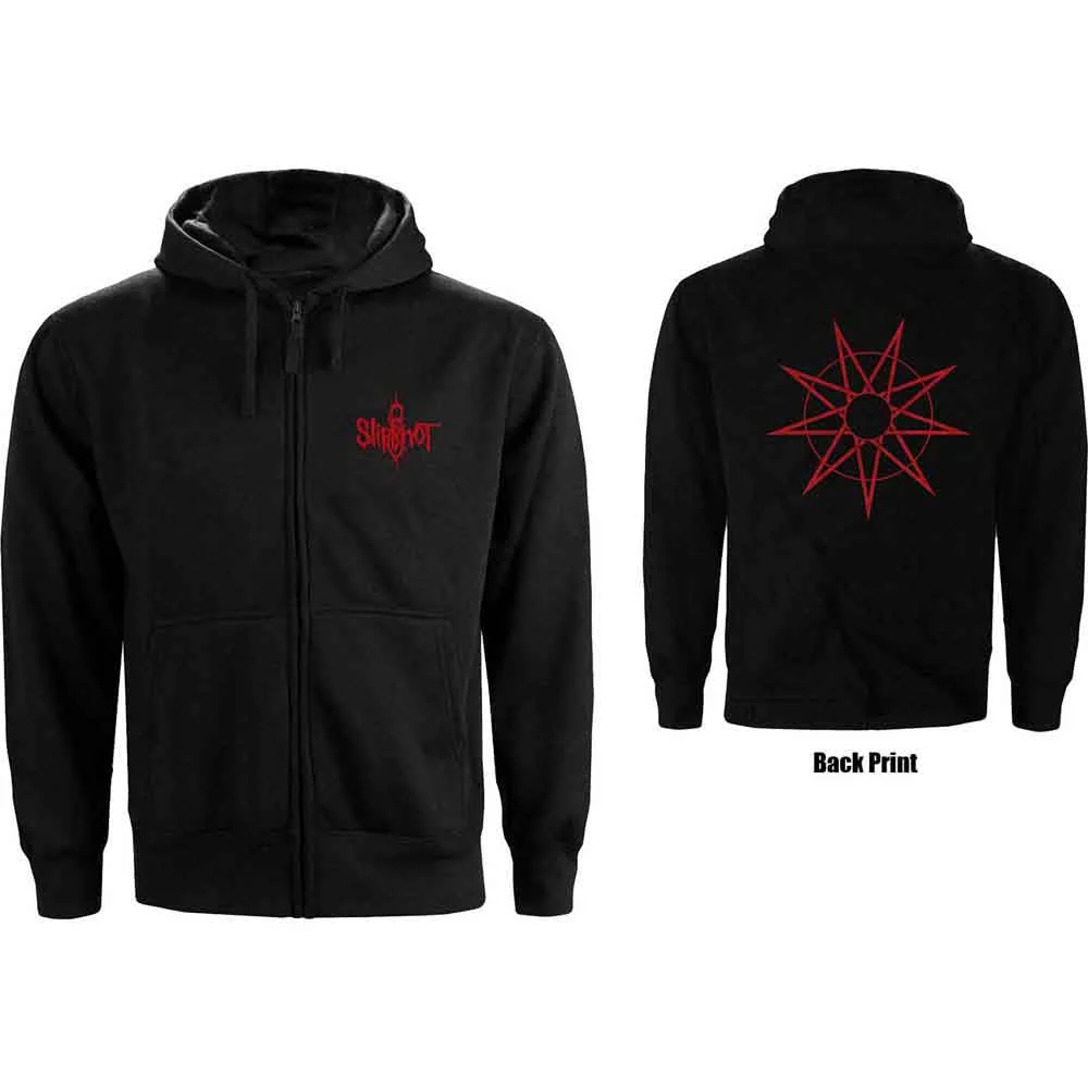 Slipknot 9 Point Star XX-Large Hoodie - Image 3