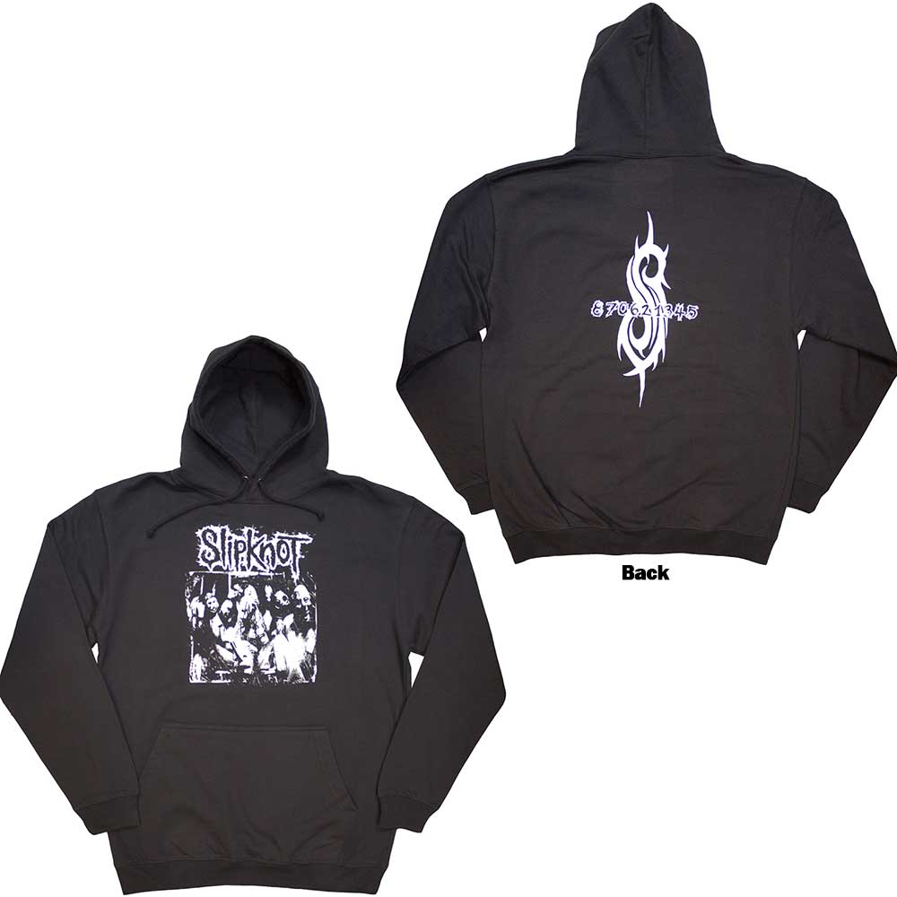 Slipknot Album Splatter Charcoal Grey XX-Large Hoodie - Image 3