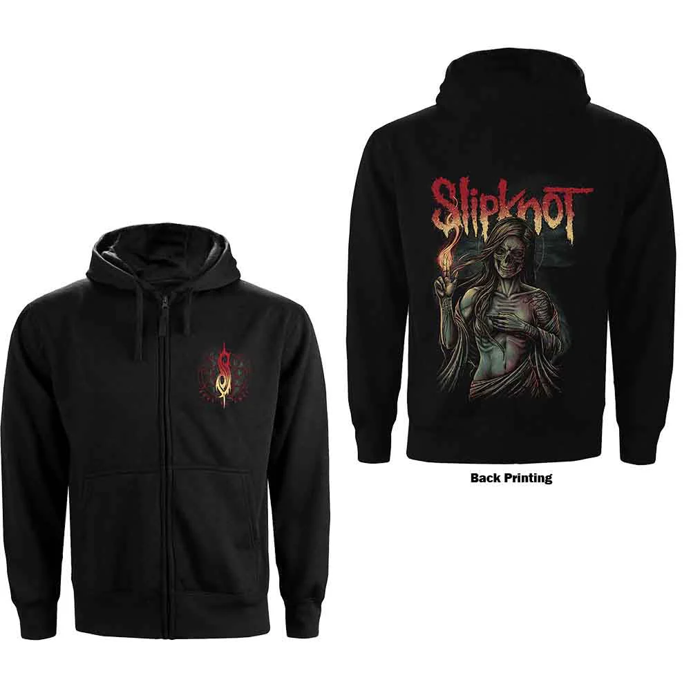 Slipknot Burn Me Away XX-Large Zipped Hoodie - Image 3