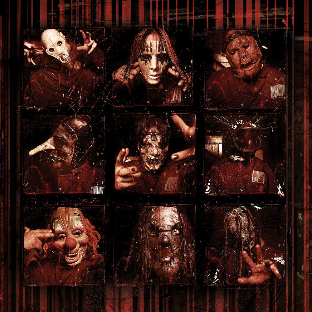 SLIPKNOT SLIPKNOT (25th ANNIVERSARY EDITION) Vinyl LP Red & Black Mix Colour 2025 - Image 2
