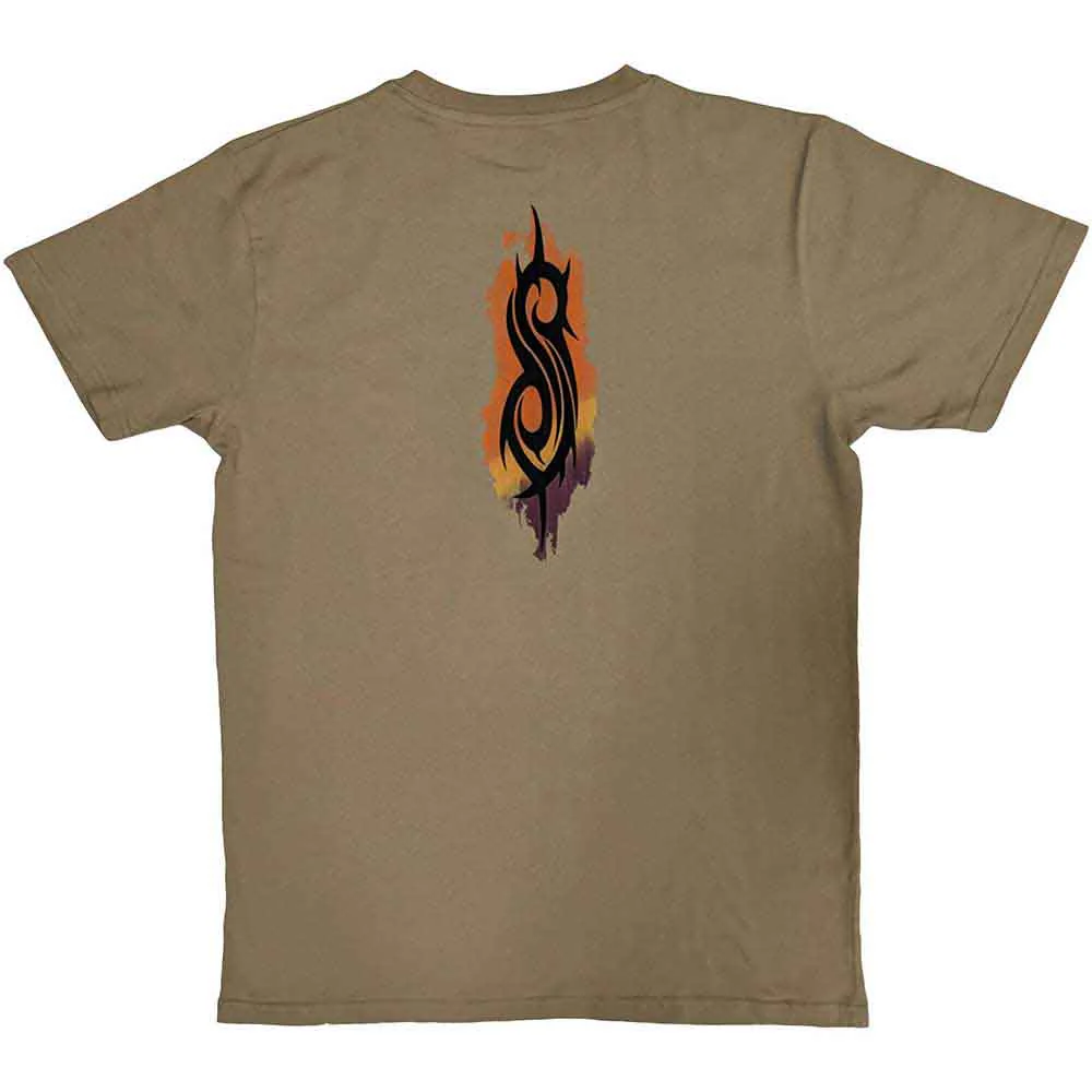Slipknot TESF Grid Photos Tan Small Unisex T-Shirt - Image 2
