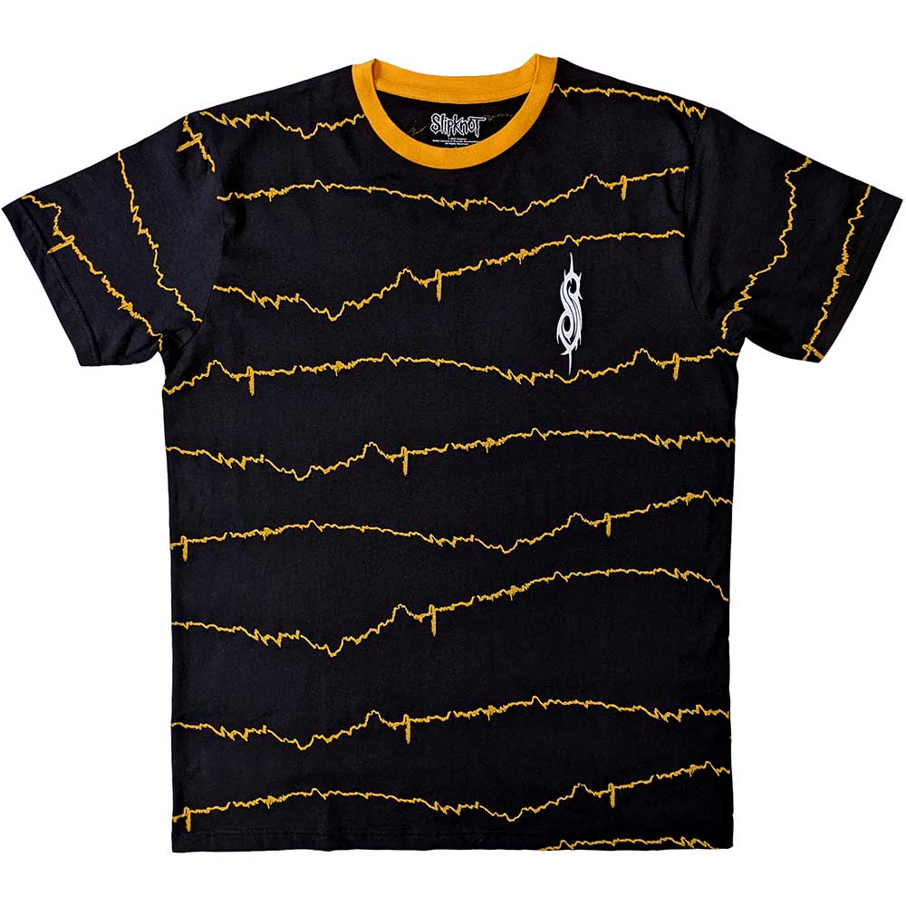 Slipknot TESF Tribal-S & Barcode Ringer Black X-Large Unisex T-Shirt