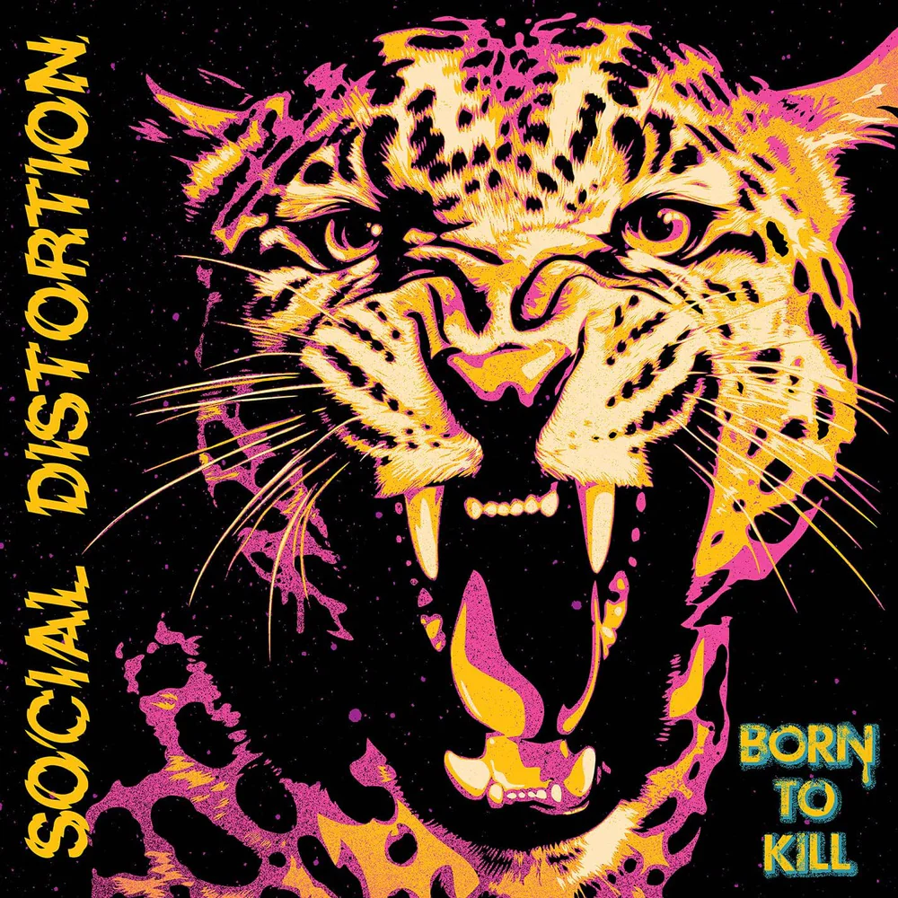 Social Distortion Born To Kill Vinyl LP Pink Colour 2026
