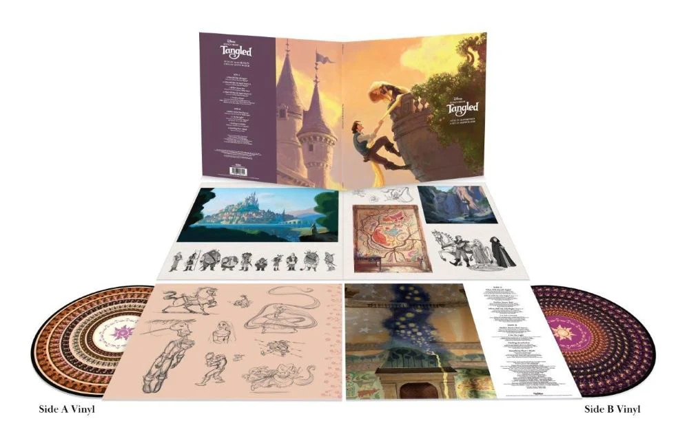 Songs From Tangled Vinyl LP 15th Anniversary Zoetrope 2025 - Image 2