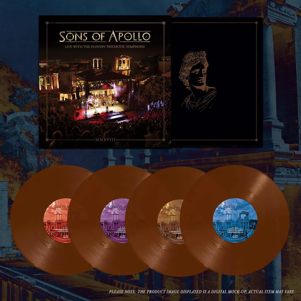 Sons of Apollo Live With The Plovdiv Psychotic Symphony Vinyl LP Amber Colour 2026