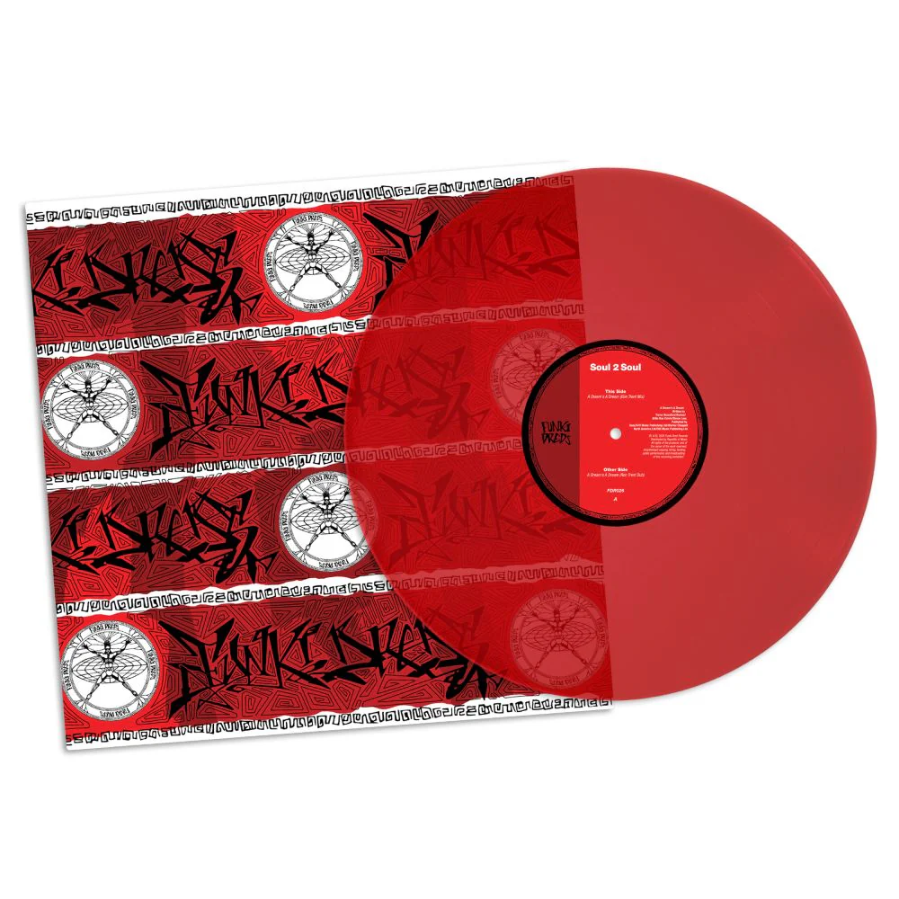 Soul II Soul A Dream's A Dream (Ron Trent Remix) 12" Vinyl Single Transparent Red Colour 2025