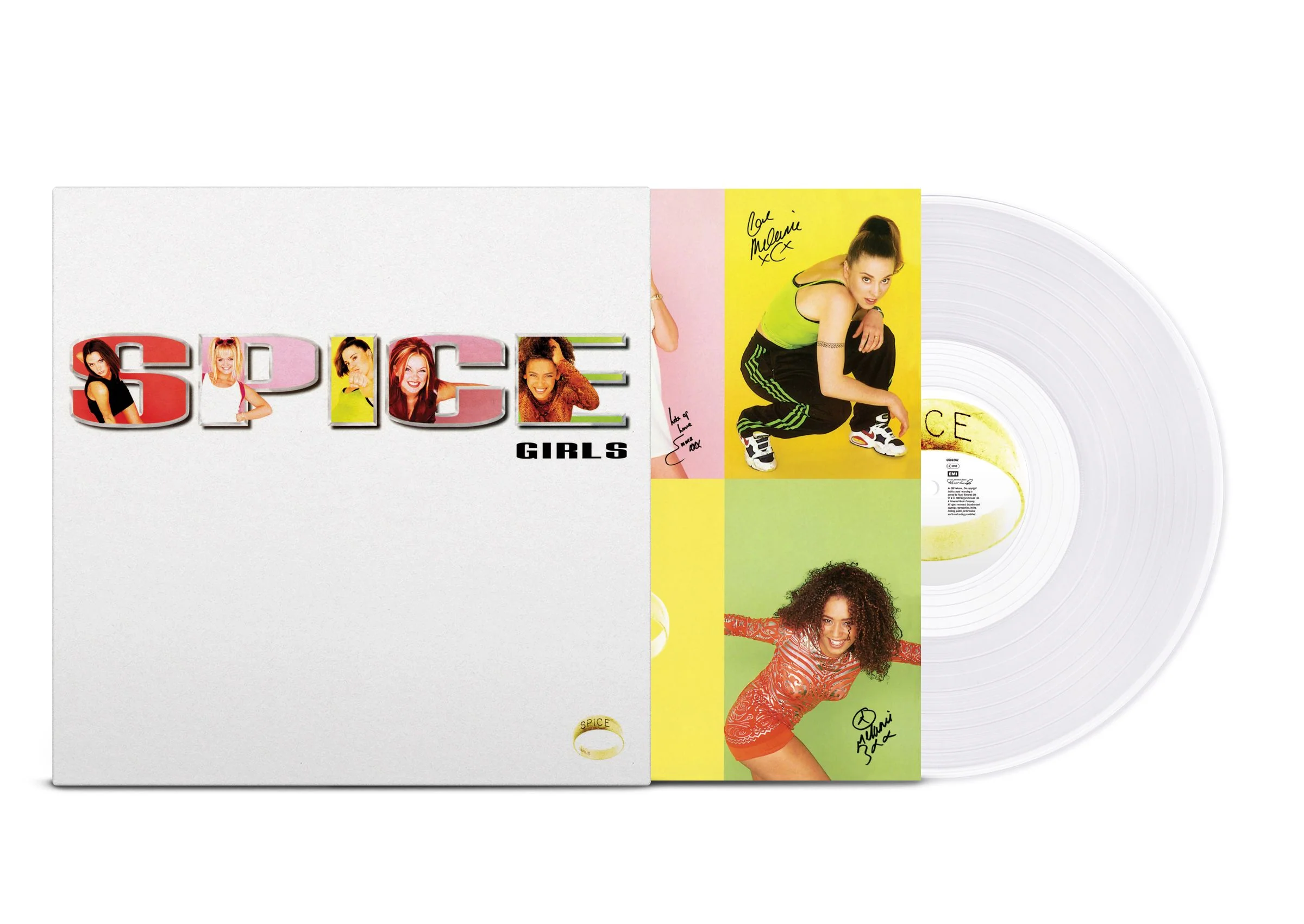 Spice Girls Spice Vinyl LP Clear Colour National Album Day 2024 - Image 2