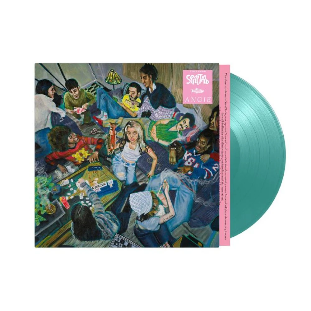 Spill Tab Angie Vinyl LP Transparent Blue Petrol Colour 2025