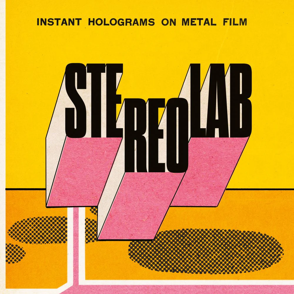 Stereolab Instant Holograms On Metal Film Vinyl LP Clear Colour 2025 - Image 2