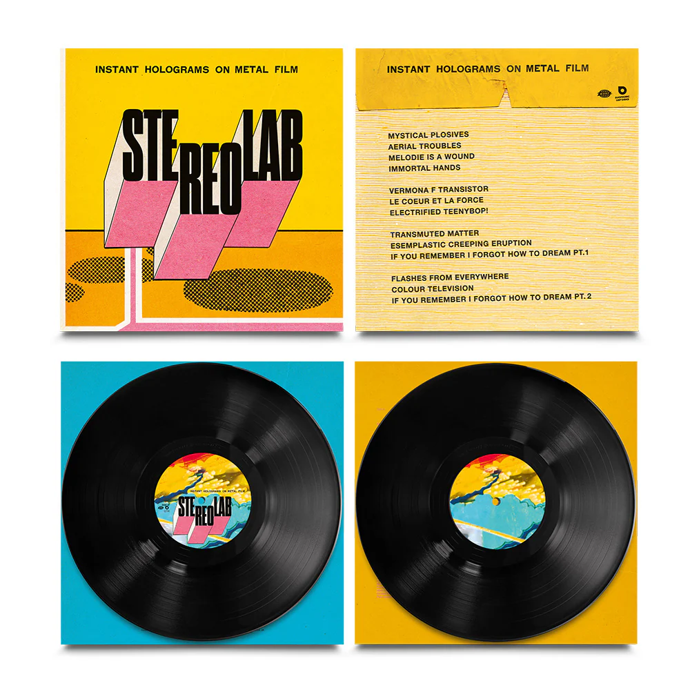 Stereolab Instant Holograms On Metal Film Vinyl LP 2025 - Image 2