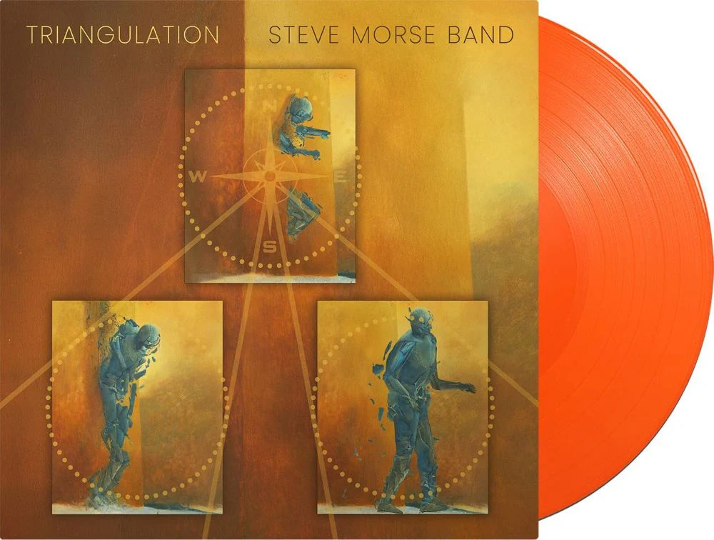 Steve Morse Band Triangulation Vinyl LP Orange Colour 2025