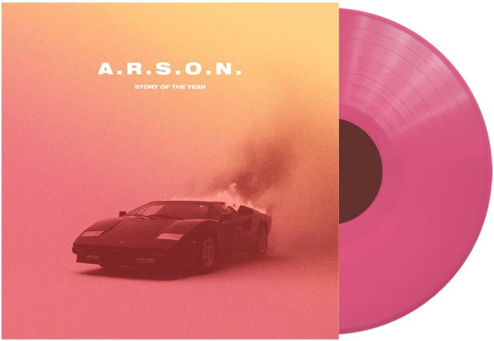Story Of The Year A.R.S.O.N. Vinyl LP Hot Pink Colour 2026