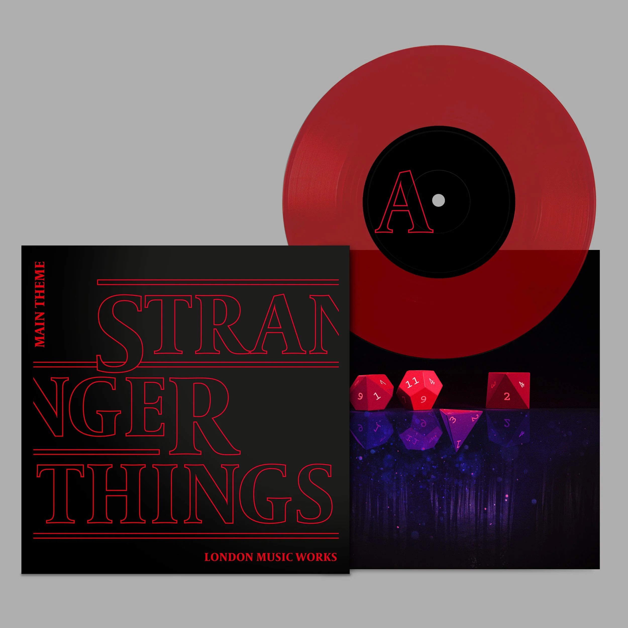 Stranger Things (Original Soundtrack) 7" Vinyl Single Transparent Red Colour RSD 2025 - Image 3