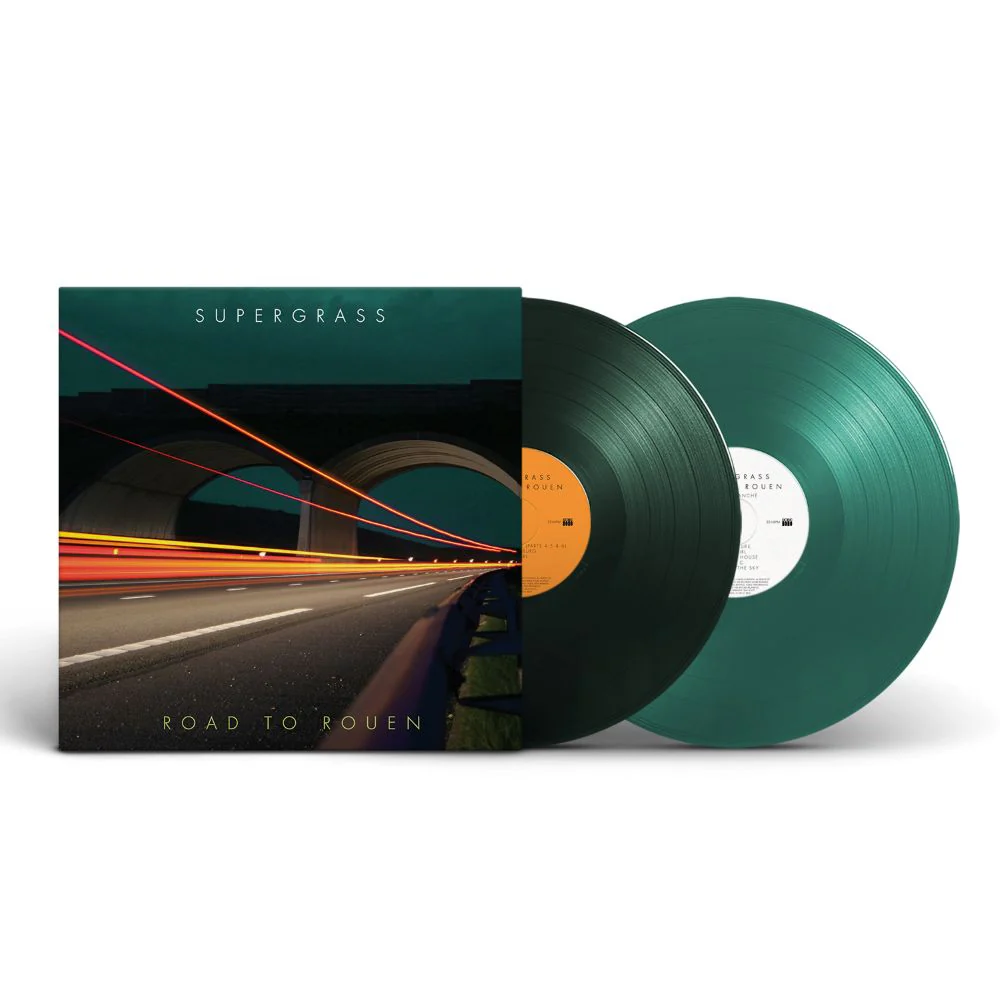 Supergrass Road to Rouen Vinyl LP Forest & Petrol Green Colour 2025
