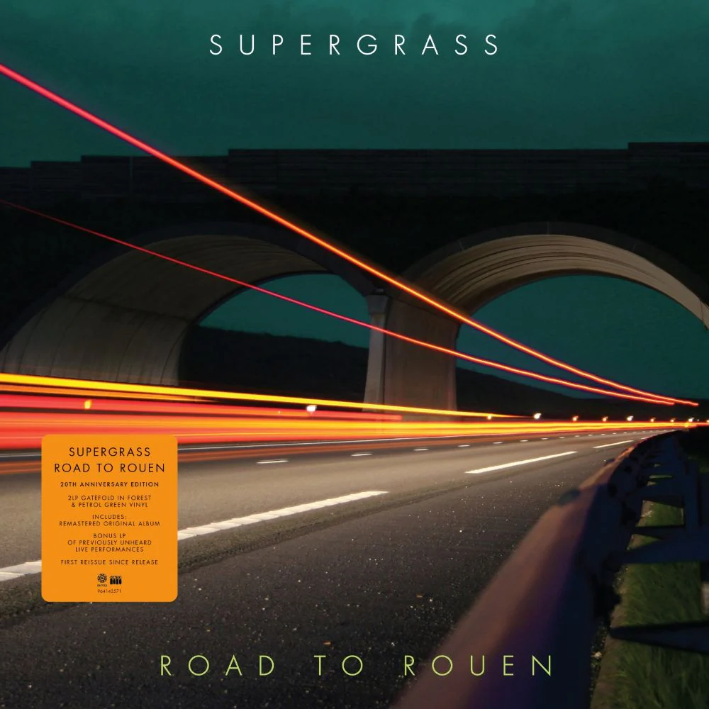 Supergrass Road to Rouen Vinyl LP Forest & Petrol Green Colour 2025 - Image 2