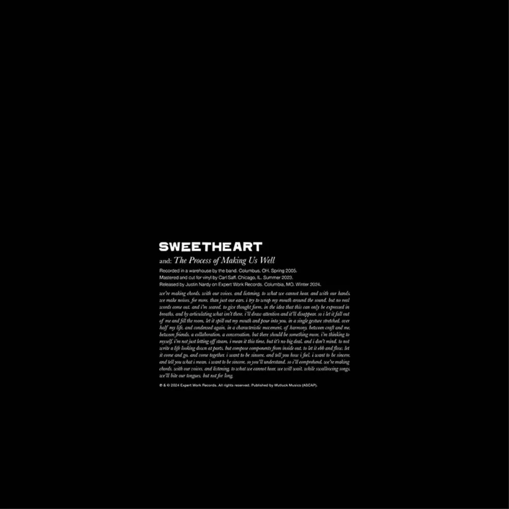 Sweetheart The Process Of Making Us Well 12 2025