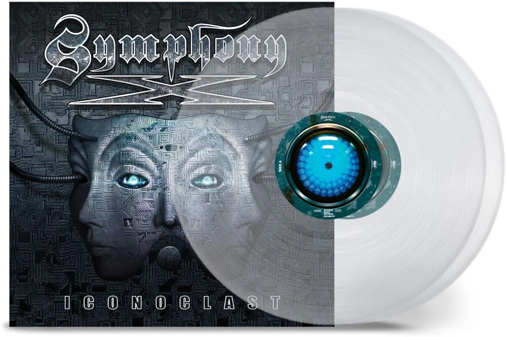 Symphony X Iconoclast Vinyl LP Crystal Transparent Colour 2025