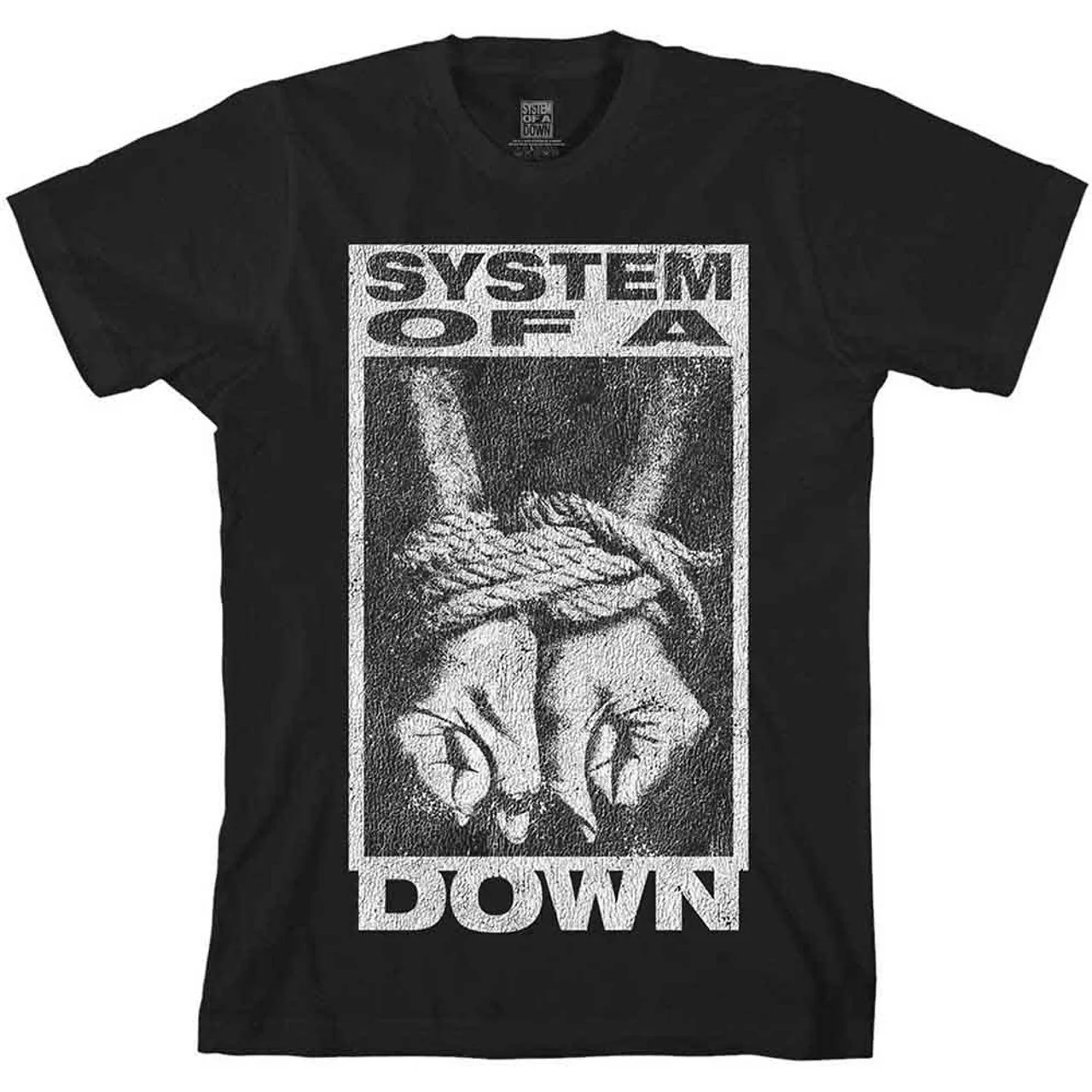 System Of A Down Ensnared Black X-Large T-Shirt