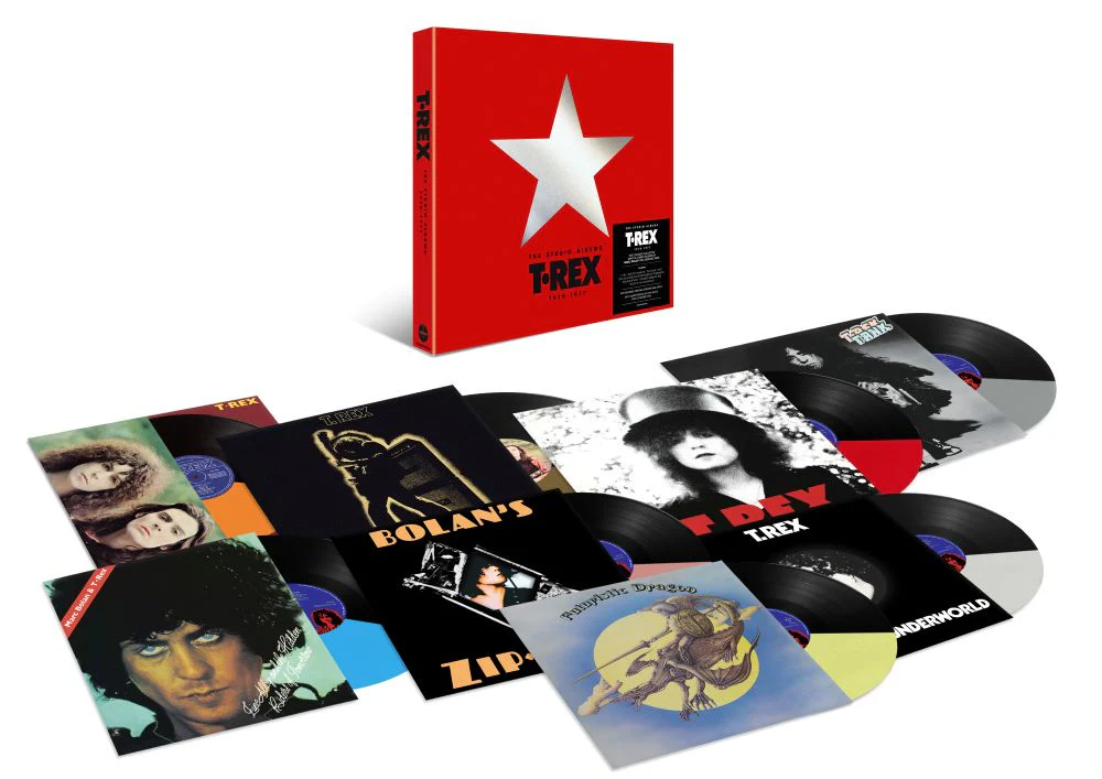 T.Rex The Studio Albums 1970-1977 Vinyl LP Box Set 2025 - Image 2