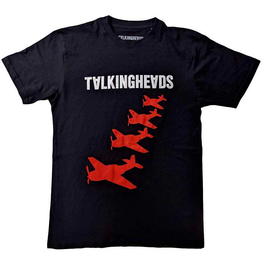 Talking Heads 4 Planes Black Large T-Shirt