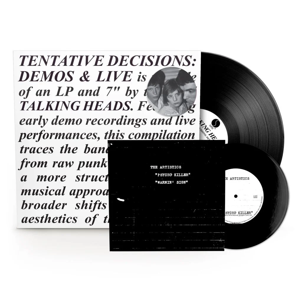 Talking Heads Tentative Decisions: Demos & Live Vinyl LP & 7" 2026