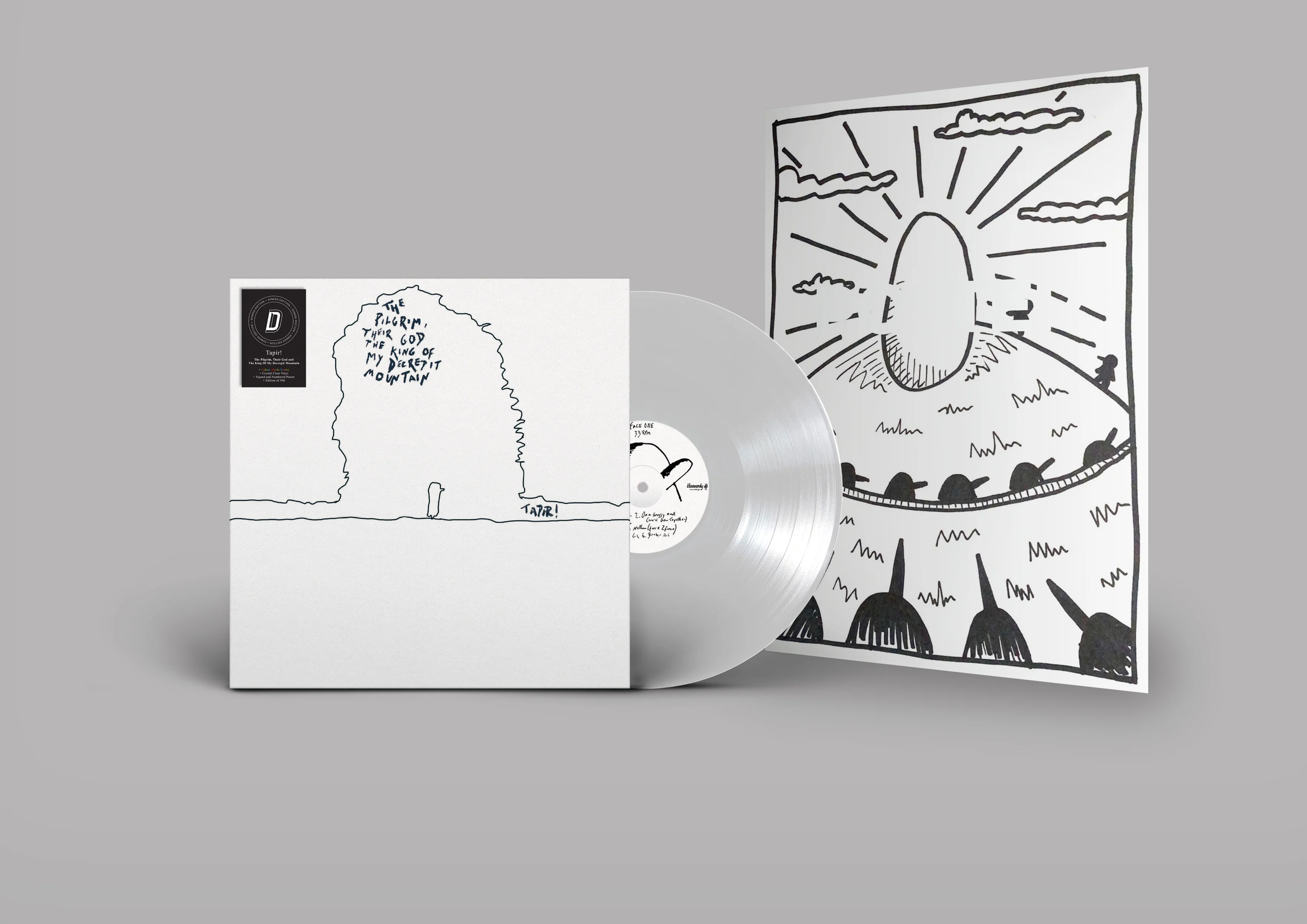Tapir! The Pilgrim, Their God and the King of My Decrepit Mountain Vinyl LP 2023 Ltd Dinked Edition #266