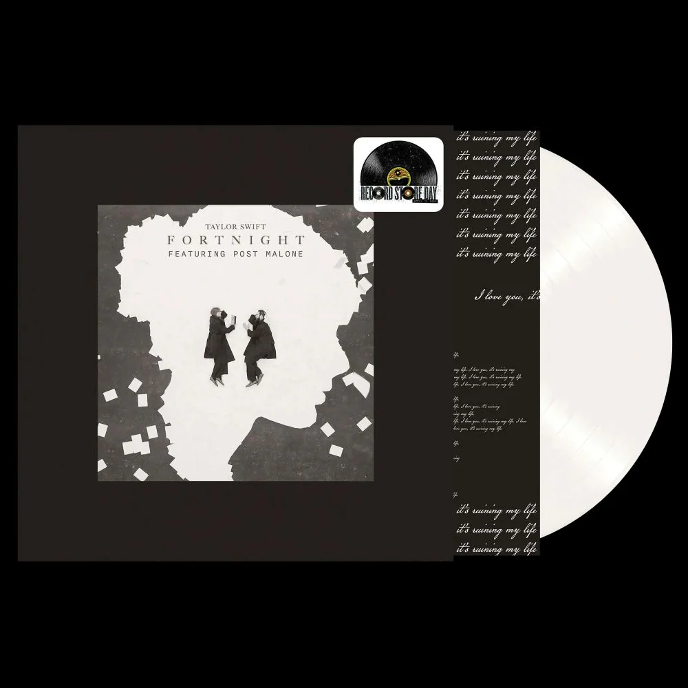 Taylor Swift Fortnight 7" Vinyl Single White Colour RSD 2025