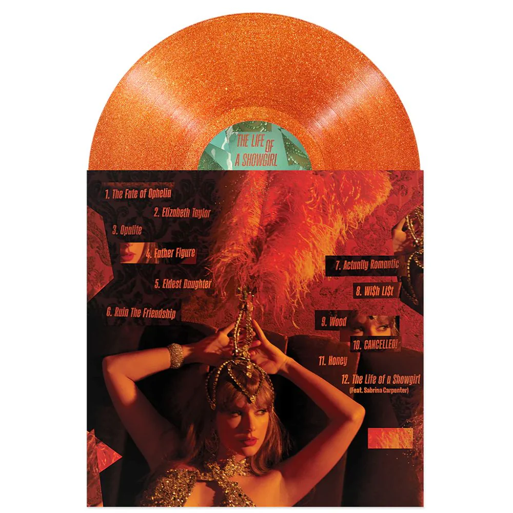 Taylor Swift The Life of a Showgirl: Sweat And Vanilla Perfume Portofino Orange Glitter Colour 2025 - Image 2