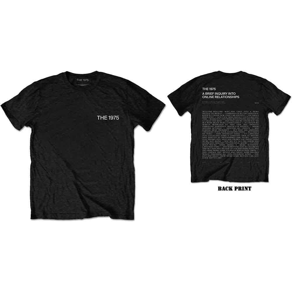 The 1975 ABIIOR Welcome Welcome Version 2 Black Small T-Shirt - Image 3