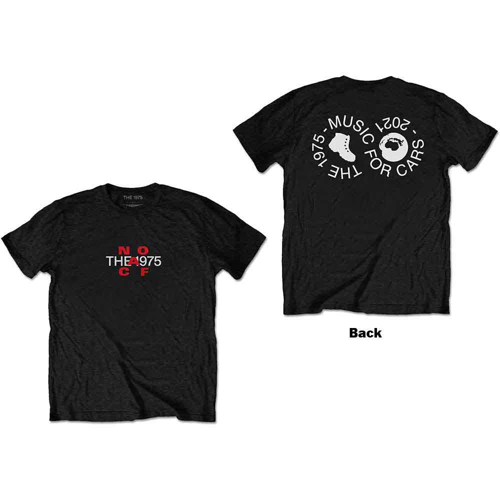 The 1975 Music For Cars Black X-Large T-Shirt - Image 3