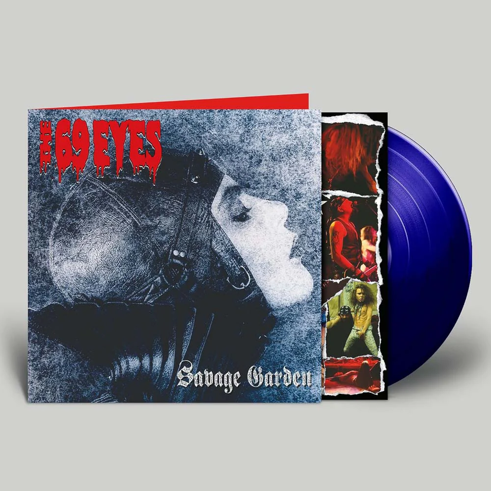 The 69 Eyes Savage Garden Vinyl LP Transparent Blue Colour Due 2024