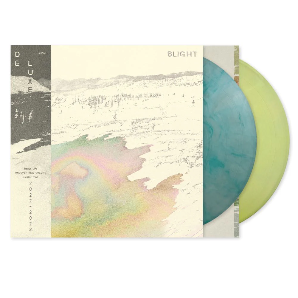 The Antlers Blight Vinyl LP Indies Ocean Blue & Meadow Green Colour 2025