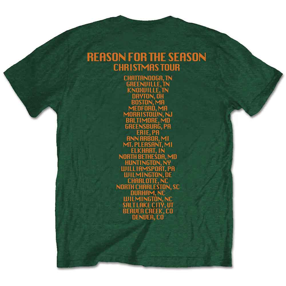 The Beach Boys Christmas Album Green Large T-Shirt - Image 2