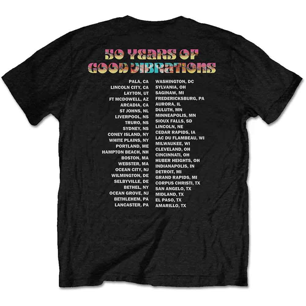 The Beach Boys Good Vibes Tour Black Large T-Shirt - Image 2