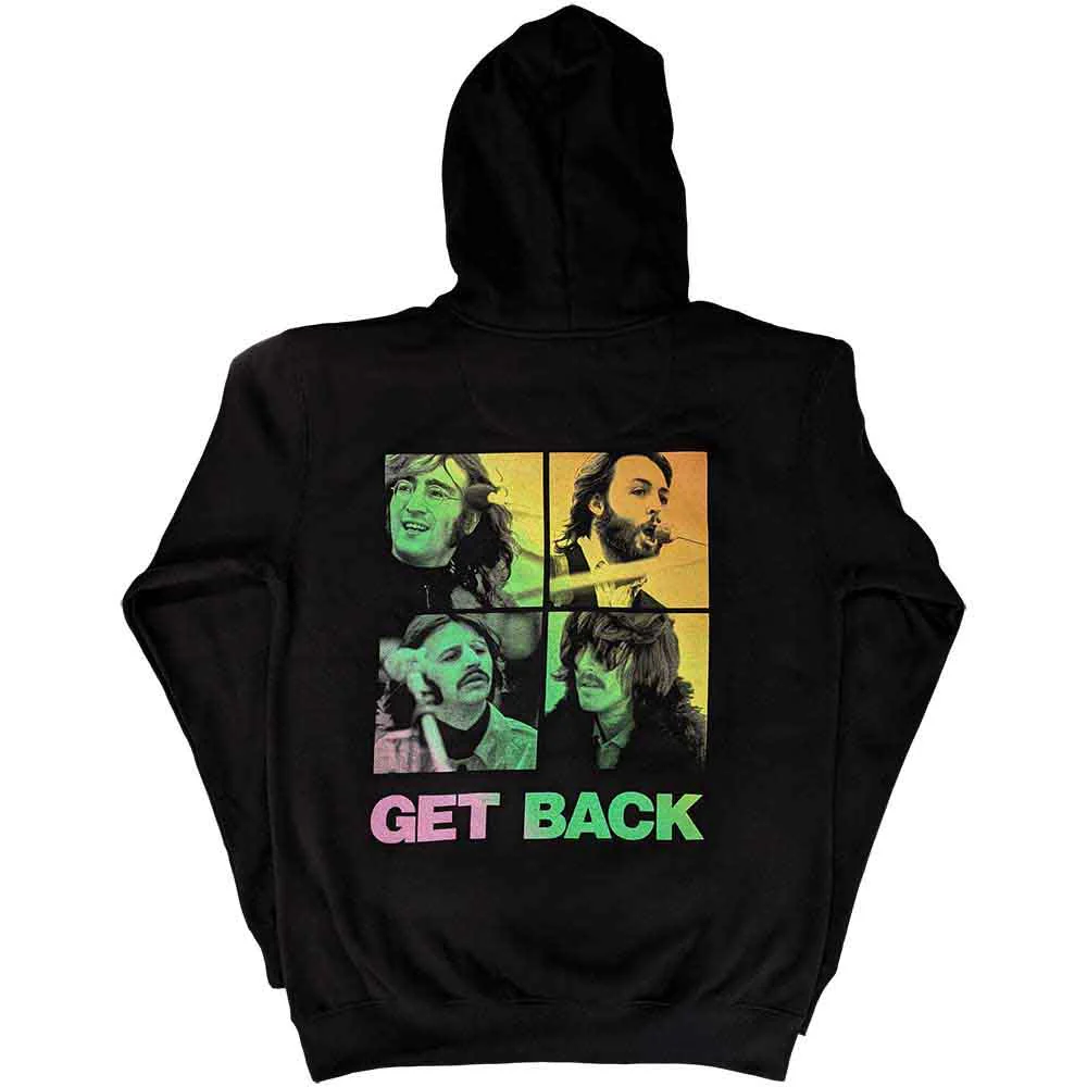 The Beatles 3 Savile Row Black Small Hoodie - Image 2
