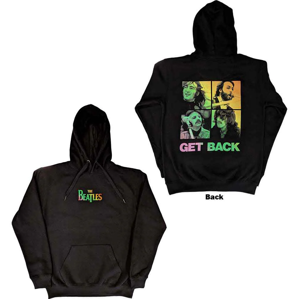 The Beatles 3 Savile Row Black XX-Large Hoodie - Image 3