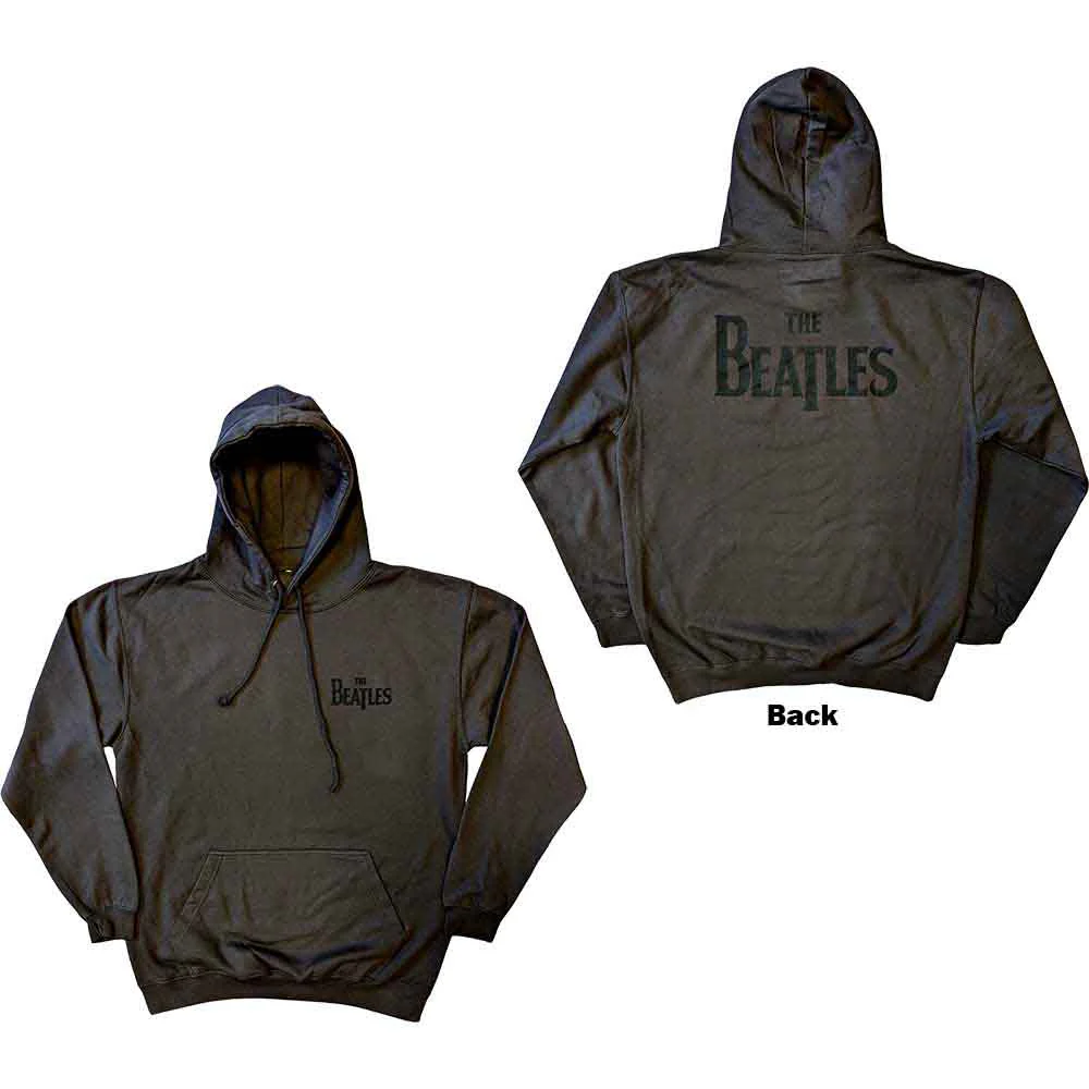The Beatles Charcoal Grey Small Hoodie - Image 3