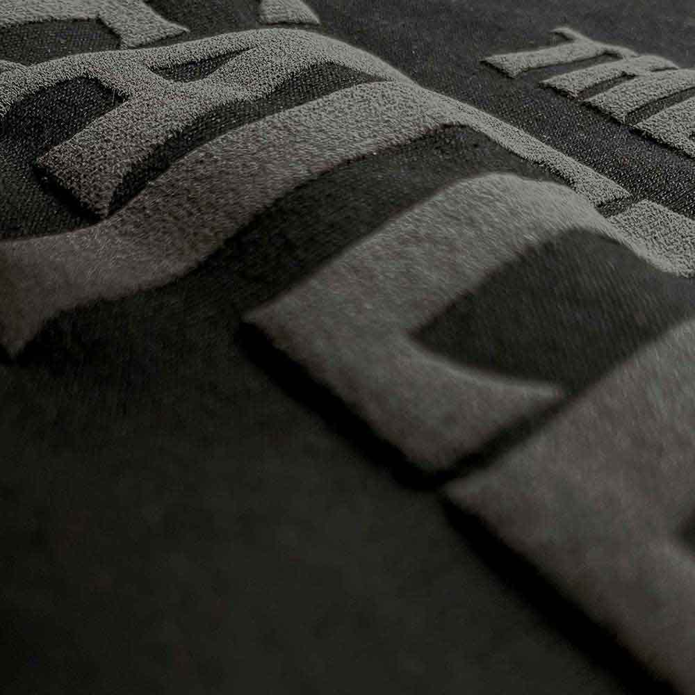The Beatles Drop T Logo & Apple Black Small Hoodie - Image 3