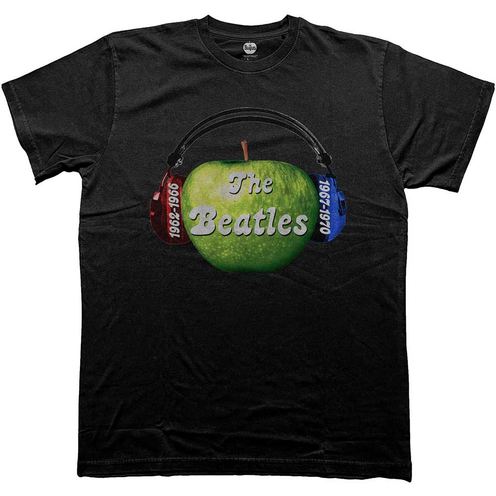 The Beatles Listen To The Beatles Black Large T-Shirt