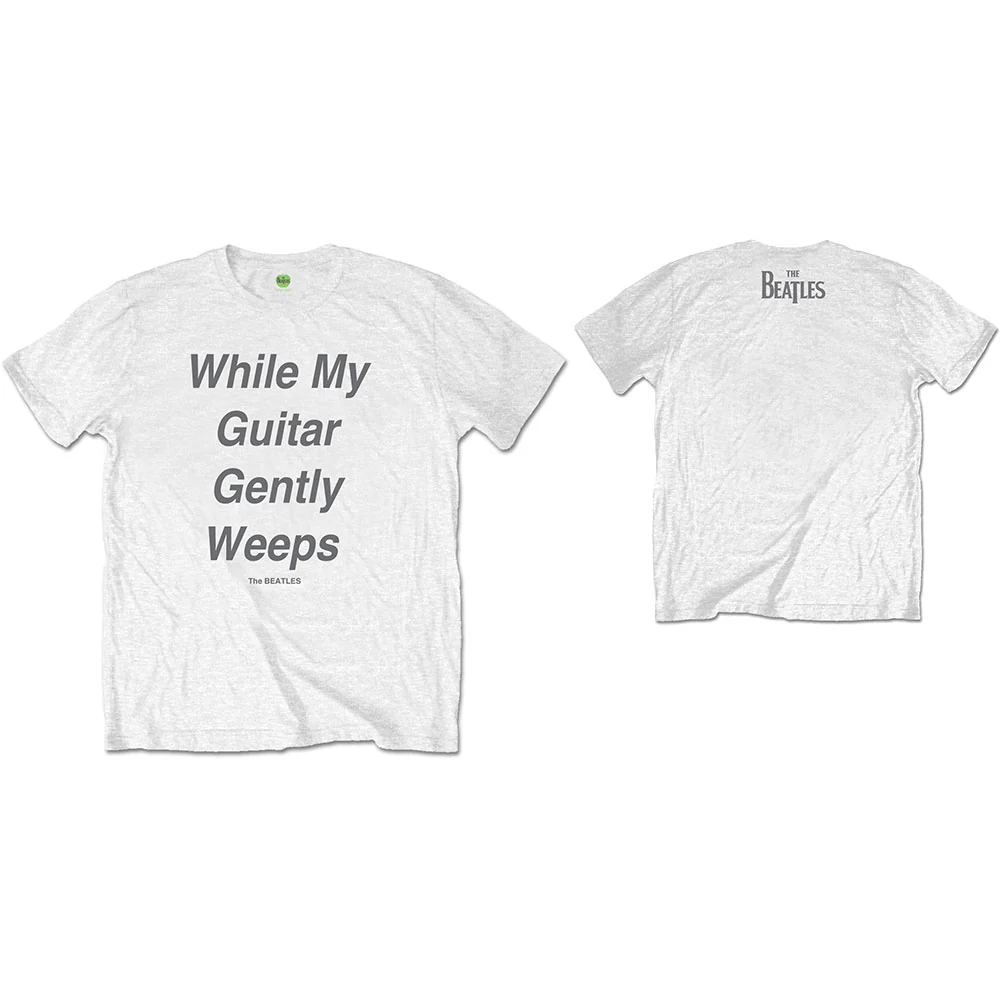 The Beatles My Guitar Gently Weeps White Large T-Shirt - Image 3