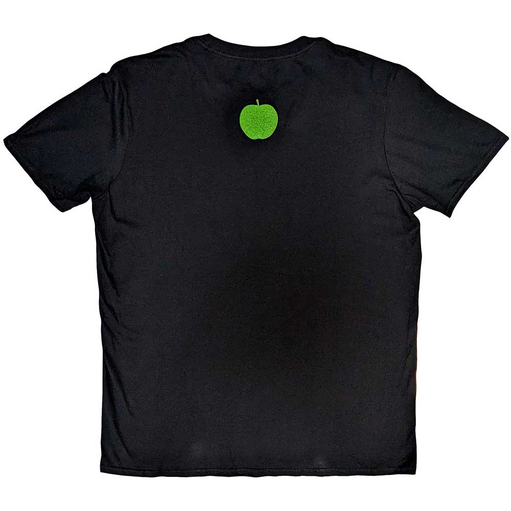 The Beatles On Apple Black Medium T-Shirt - Image 2