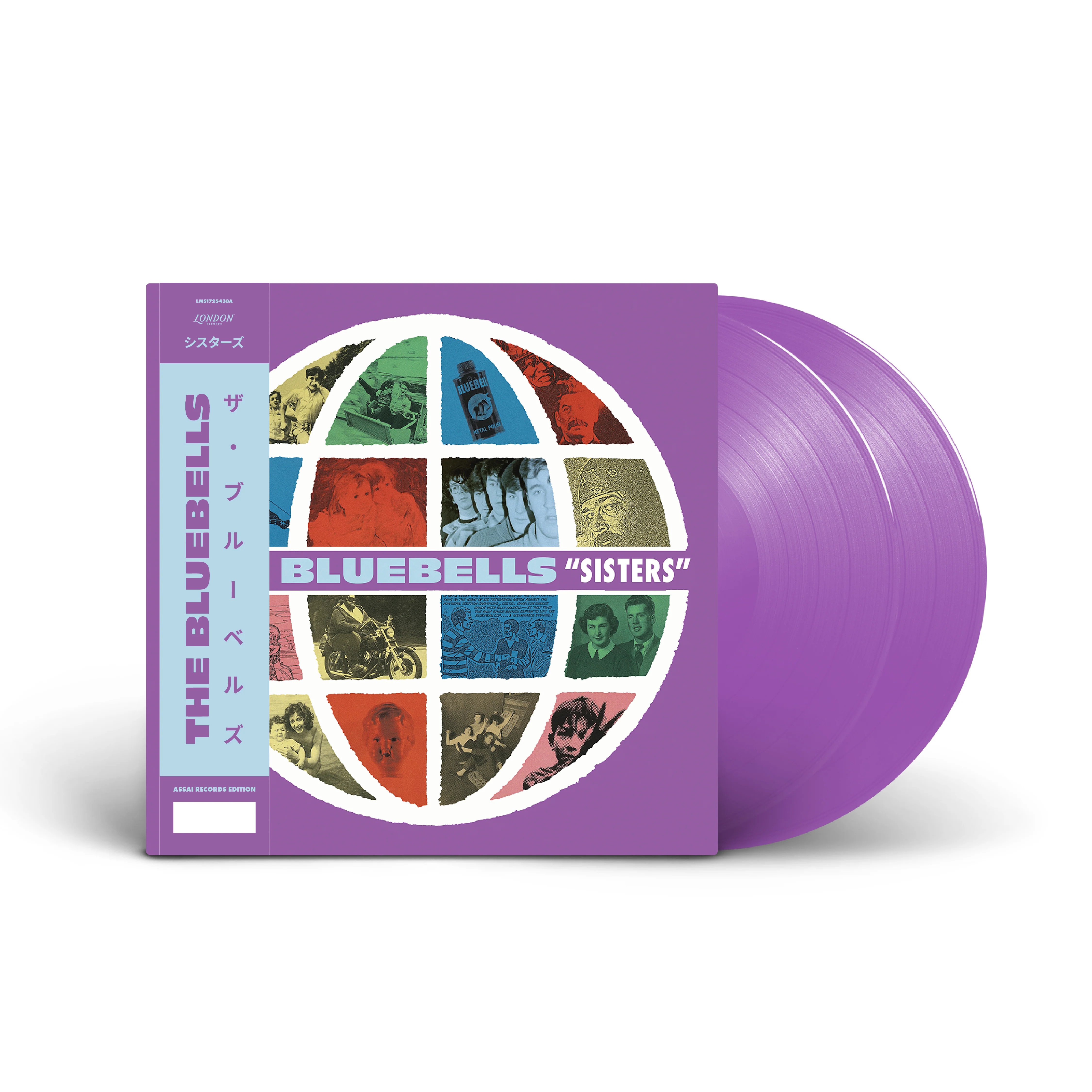 The Bluebells Sisters Vinyl LP Signed Assai Obi Edition Purple Colour 2025 - Image 2