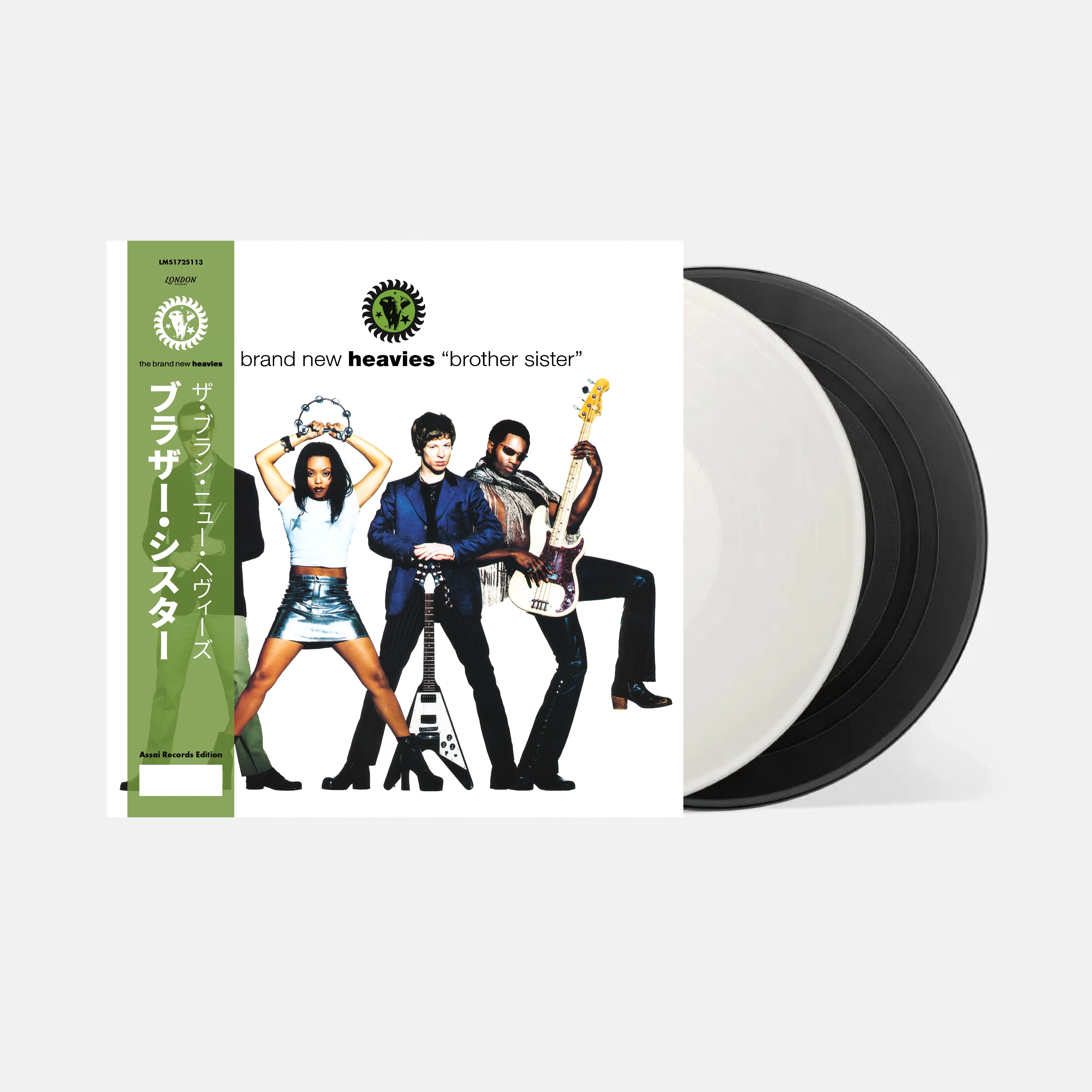 The Brand New Heavies Brother Sister Vinyl LP Signed Assai Obi Edition Black & White Colour 2024 - Image 2