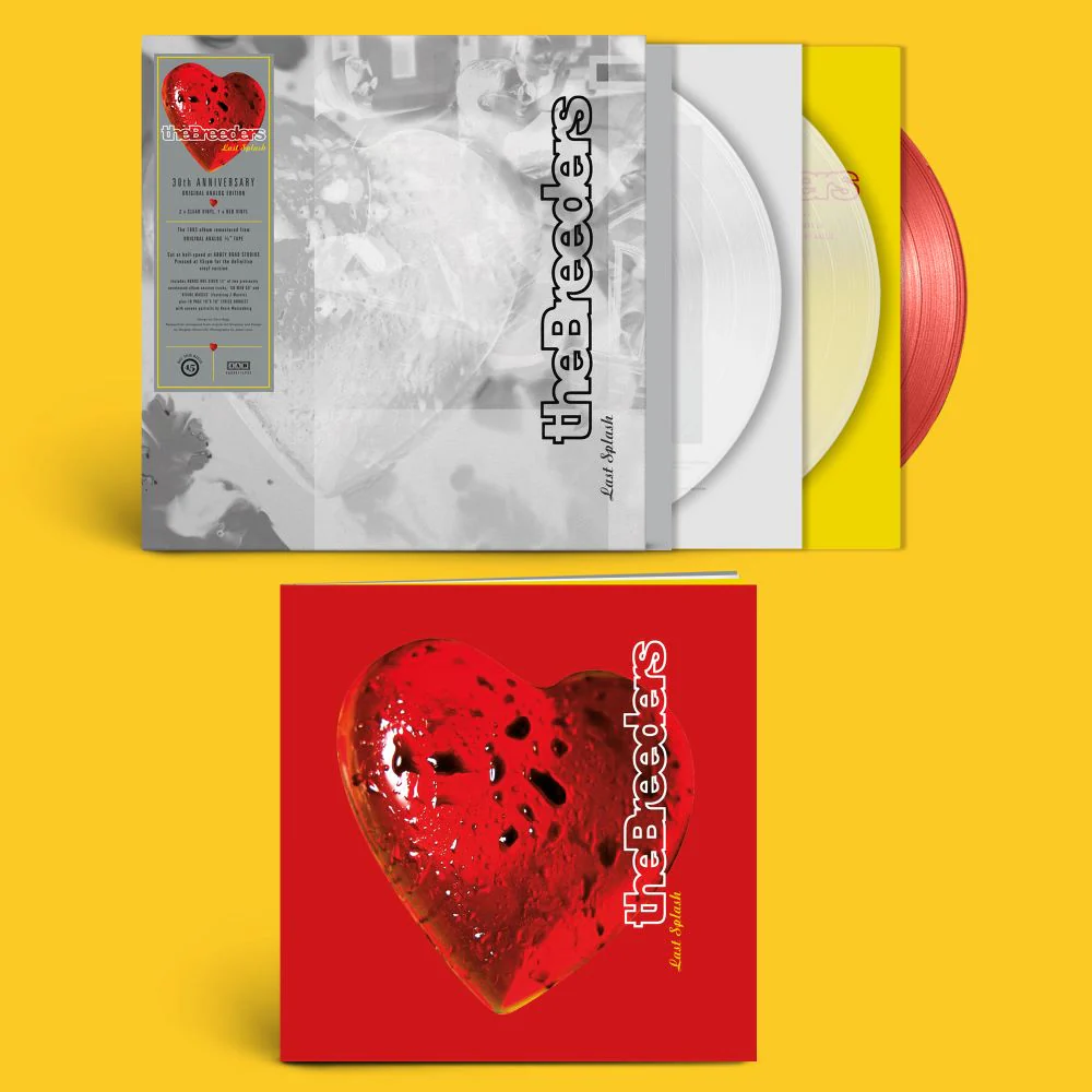 The Breeders Last Splash Vinyl LP Clear & Red Colour 2023 - Image 2